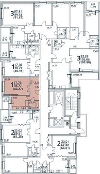 Москва, 1-но комнатная квартира, ул. Радиальная 6-я д.7, к 31, 3993600 руб.