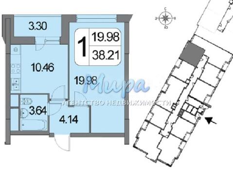 Котельники, 1-но комнатная квартира, Новорязанское ш. д.1, 5200000 руб.