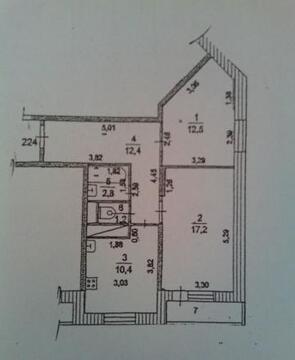 Ивантеевка, 2-х комнатная квартира, Бережок д.14, 4700000 руб.