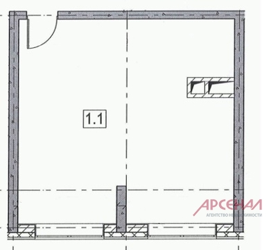 Продажа помещения свободного назначения в ЖК "Золотая звезда", 6840470 руб.