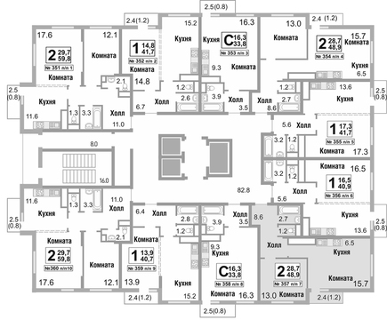 Москва, 2-х комнатная квартира, ул. Бибиревская д.4, 5839369 руб.