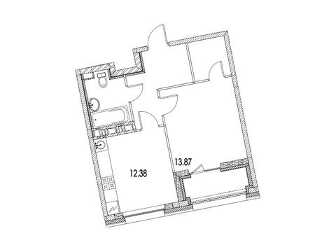 Москва, 1-но комнатная квартира, ул. Автозаводская д.Вл23, 12800567 руб.