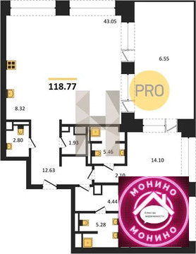 Москва, 2-х комнатная квартира, ул. Садовая-Сухаревская д.д. 14 стр. 1, 221897991 руб.