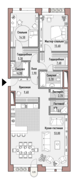 Москва, 3-х комнатная квартира, ул. Новослободская д.24, 63050000 руб.