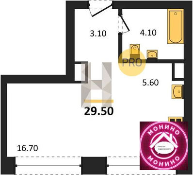Москва, 1-но комнатная квартира, ул. Маршала Бирюзова д.д. 3, 16090160 руб.