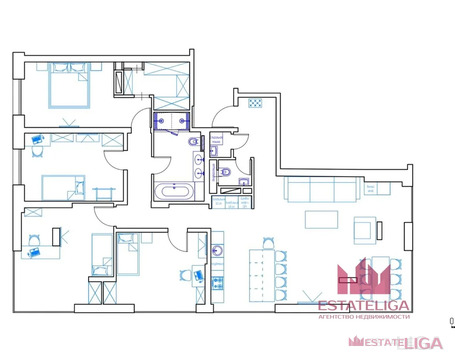 Москва, 5-ти комнатная квартира, улица Татьянин Парк д.16к2, 59999999 руб.