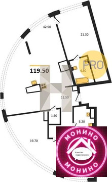 Москва, 3-х комнатная квартира, ул. Нижние Мневники д.д. 7, 94524500 руб.
