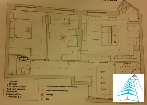 Москва, 3-х комнатная квартира, Хорошевское ш. д.16 к2, 26990000 руб.