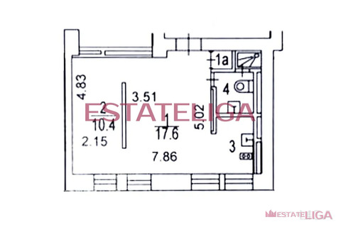 Москва, 1-но комнатная квартира, ул. Тверская д.4, 55000000 руб.