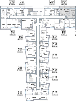 Москва, 2-х комнатная квартира, ул. Саморы Машела д.5, 9230745 руб.