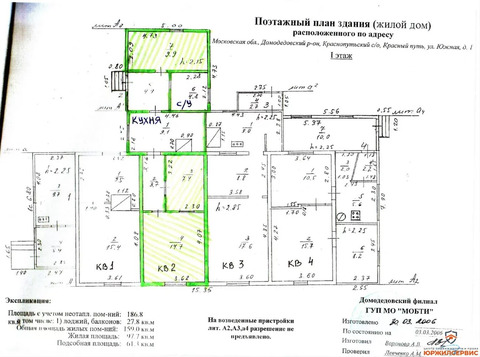 Продажа дома, Домодедово, Домодедово г. о., улица Южная, 4100000 руб.