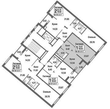 Москва, 1-но комнатная квартира, улица Татьянин Парк д., 6321155 руб.