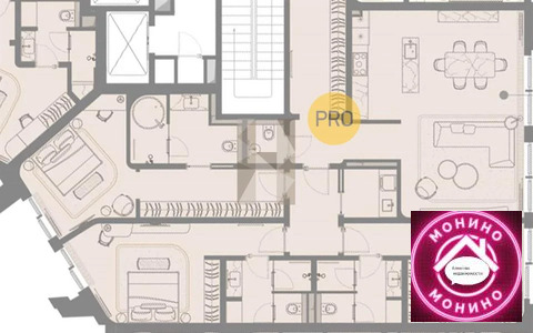 Москва, 3-х комнатная квартира, Большой Черкасский пер. д.д. 4, 534300000 руб.