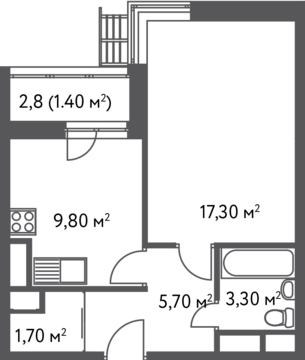 Москва, 1-но комнатная квартира, С.Ковалевской д.20, 6538560 руб.