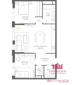 Москва, 3-х комнатная квартира, Шмитовский проезд д.39к8, 33000000 руб.