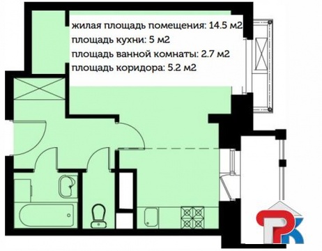 Красногорск, 1-но комнатная квартира, ул. Южная д.7, 1850000 руб.