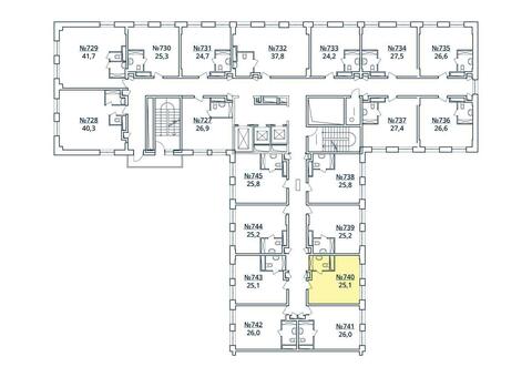 Москва, 1-но комнатная квартира, ул. Радиальная 6-я д.7, к 35, 2747471 руб.