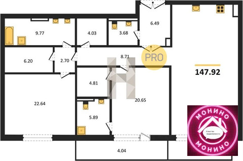 Москва, 2-х комнатная квартира, Крестовоздвиженский пер. д.д. 4, 377196000 руб.
