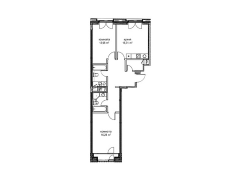 Москва, 2-х комнатная квартира, ул. Автозаводская д.Вл23, 14500983 руб.