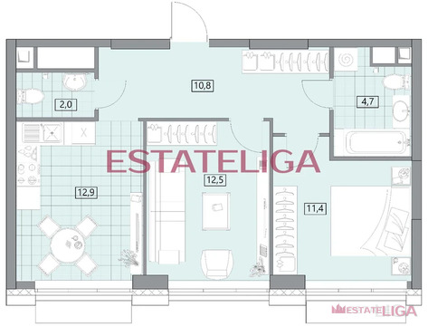 Москва, 2-х комнатная квартира, Аминьевское ш. д.4Дк2, 28000000 руб.