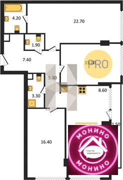 Москва, 3-х комнатная квартира, Кутузовский прд. д.д. 16, 122507738 руб.