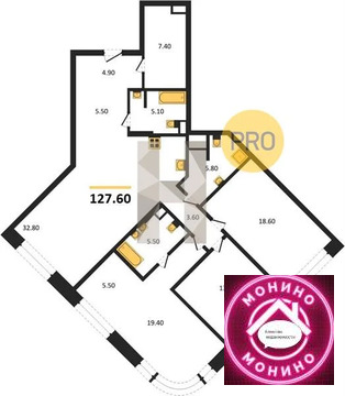 Москва, 3-х комнатная квартира, ул. Автозаводская д.д. 23/64, 62326660 руб.