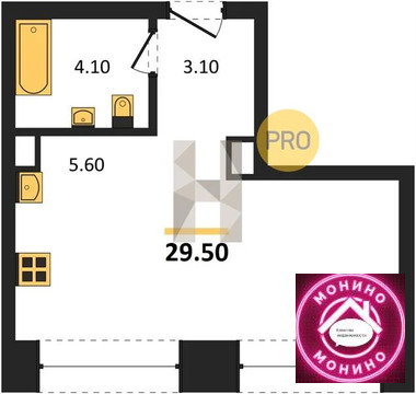 Москва, 1-но комнатная квартира, ул. Маршала Бирюзова д.д. 3, 16090160 руб.