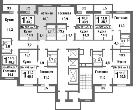 Балашиха, 1-но комнатная квартира, микрорайон Павлино д., 2686947 руб.