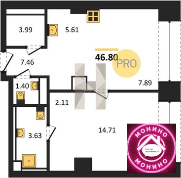 Москва, 1-но комнатная квартира, ул. Садовая-Сухаревская д.д. 14 стр. 1, 92476800 руб.