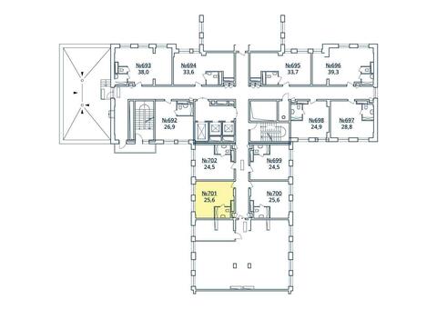 Москва, 1-но комнатная квартира, ул. Радиальная 6-я д.7, к 35, 2947353 руб.