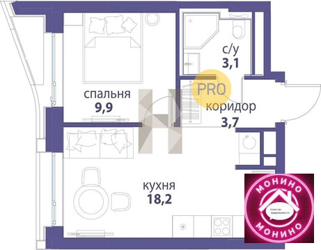 Москва, 1-но комнатная квартира, ул. Золоторожский Вал д.д. вл. 11, 19474200 руб.