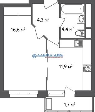 Москва, 1-но комнатная квартира, ул. Вешняковская д.18г, 7332000 руб.