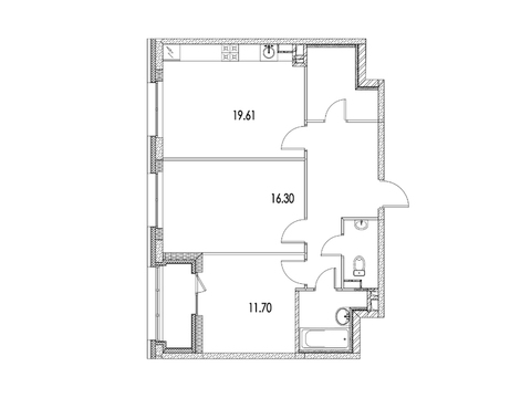 Москва, 2-х комнатная квартира, ул. Автозаводская д.Вл23, 14988551 руб.