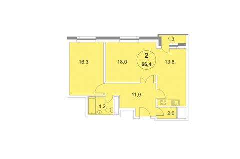 Москва, 1-но комнатная квартира, ул. 2-я Филевская д.4, 9320000 руб.