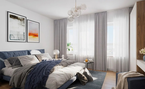 Ям, 1-но комнатная квартира, ЖК Прибрежный Парк д.10 с1, 8490000 руб.