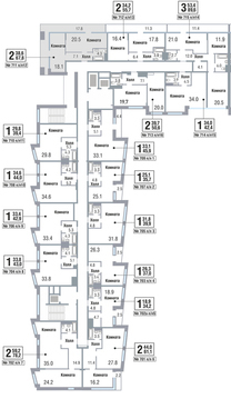 Москва, 2-х комнатная квартира, ул. Саморы Машела д.5, 8759760 руб.