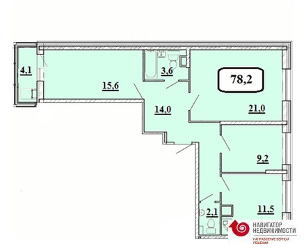 Красногорск, 3-х комнатная квартира, б-р Космонавтов д.д. 8, 7393197 руб.