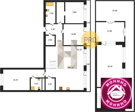 Москва, 3-х комнатная квартира, ул. Дубининская д.д. 59, корпус 2, 135080000 руб.