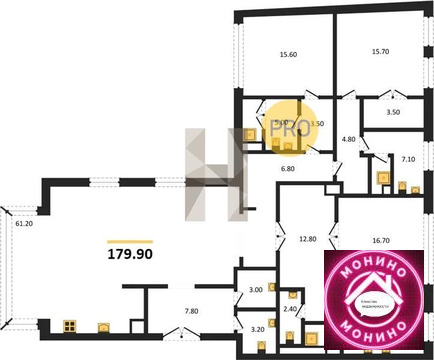 Москва, 3-х комнатная квартира, Богоявленский пер. д.д. вл. 3с1, 521710000 руб.