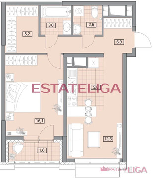 Москва, 2-х комнатная квартира, Аминьевское ш. д.4Дк2, 23600000 руб.