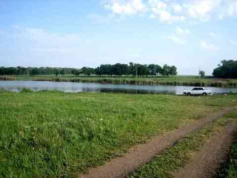 Дача рядом с озером , ш. Горьковское, 55 км., 450000 руб.