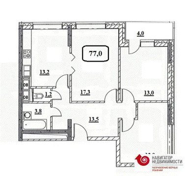 Москва, 3-х комнатная квартира, пр-кт Будённого д.д. 51к7, 15461329 руб.