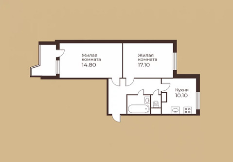 Москва, 2-х комнатная квартира, Шипиловский проезд д.47, 14200000 руб.