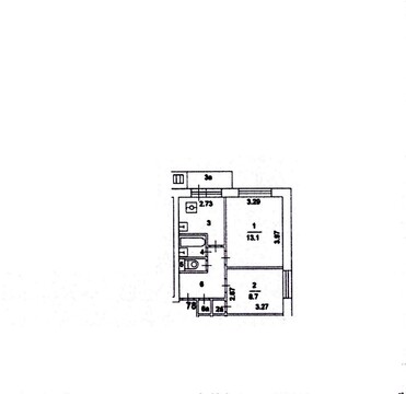 Москва, 2-х комнатная квартира, ул. Космонавта Волкова д.33, 5990000 руб.