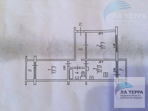 Красногорск, 2-х комнатная квартира, ул. Дачная д.11, 9898000 руб.