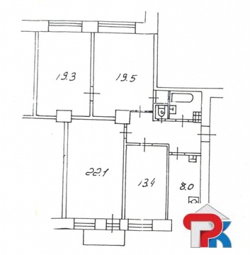 Москва, 4-х комнатная квартира, Ленинградский пр-кт. д.14к5, 18700000 руб.