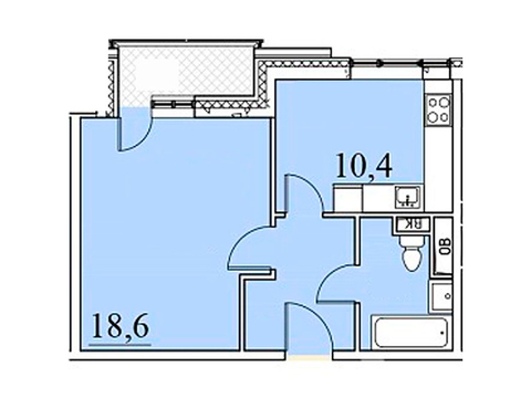 Москва, 1-но комнатная квартира, ул. Автозаводская д.23стр120, 6155020 руб.