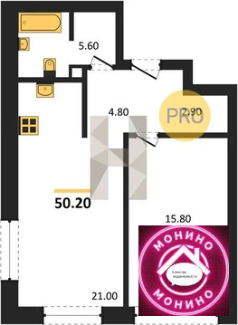 Москва, 1-но комнатная квартира, ул. Автозаводская д.д. 5, 28122858 руб.