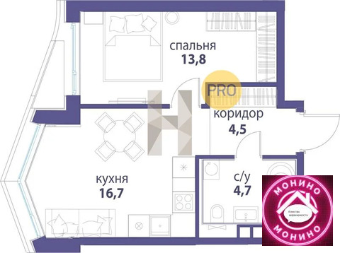 Москва, 1-но комнатная квартира, ул. Золоторожский Вал д.д. вл. 11, 20882200 руб.