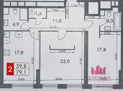 Москва, 3-х комнатная квартира, ул. Академика Волгина д.2, 37900000 руб.